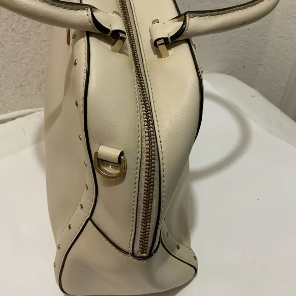 Kate Spade Rocki Helena Street Satchel Handbag off white